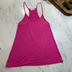 Stem Magenta Racerback Tank Top